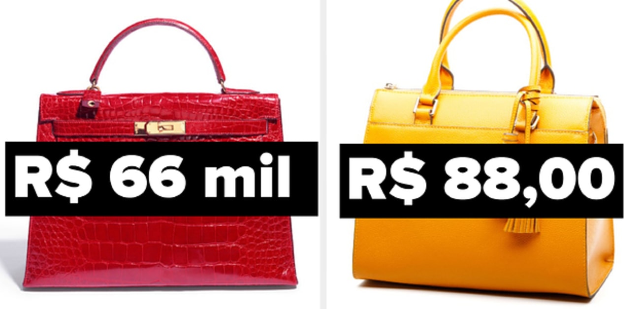 Você consegue adivinhar qual dessas bolsas de luxo é a mais cara?