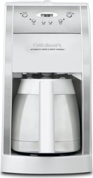 Cuisinart Dgb 600bcw Grind And Brew Thermal 10 Cup Automatic