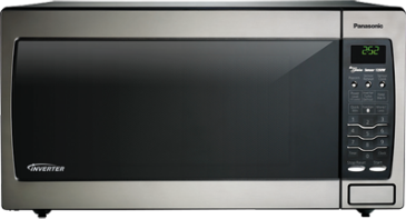 Panasonic 1 6 Cubic Foot Stainless Steel Microwave Oven With