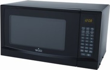 Rival 0 9 Cu Ft Microwave Oven Black User Opinions And Insights