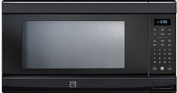 Kenmore 79159 Elite Black 1 5 Cu Ft Countertop Microwave W