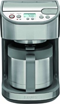 Krups Kt4065 10 Cup Thermal Programmable Coffeemaker Stainless