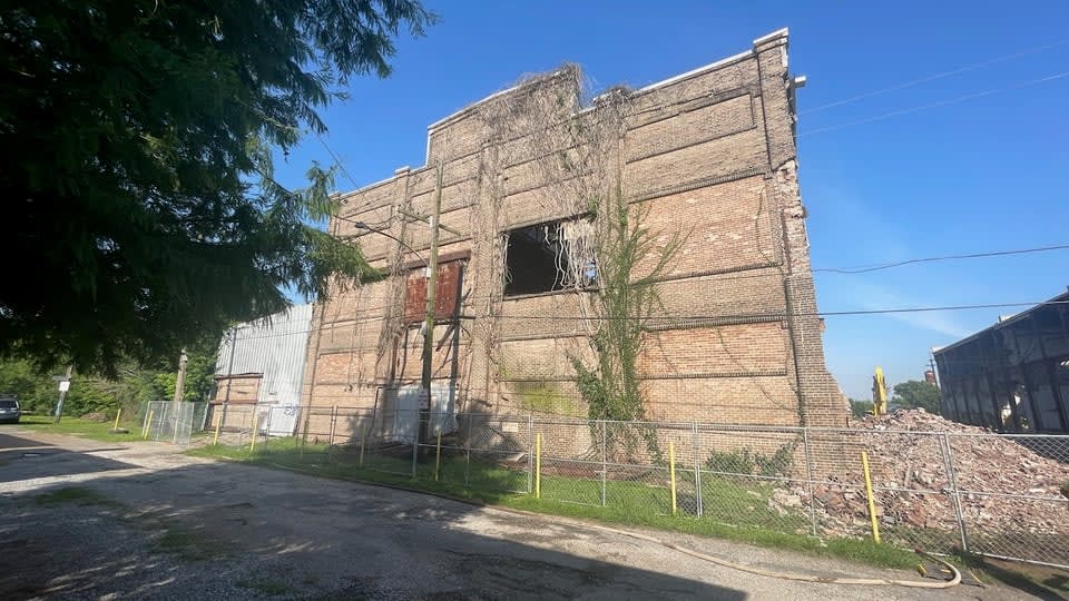 demolition on Tricou Street