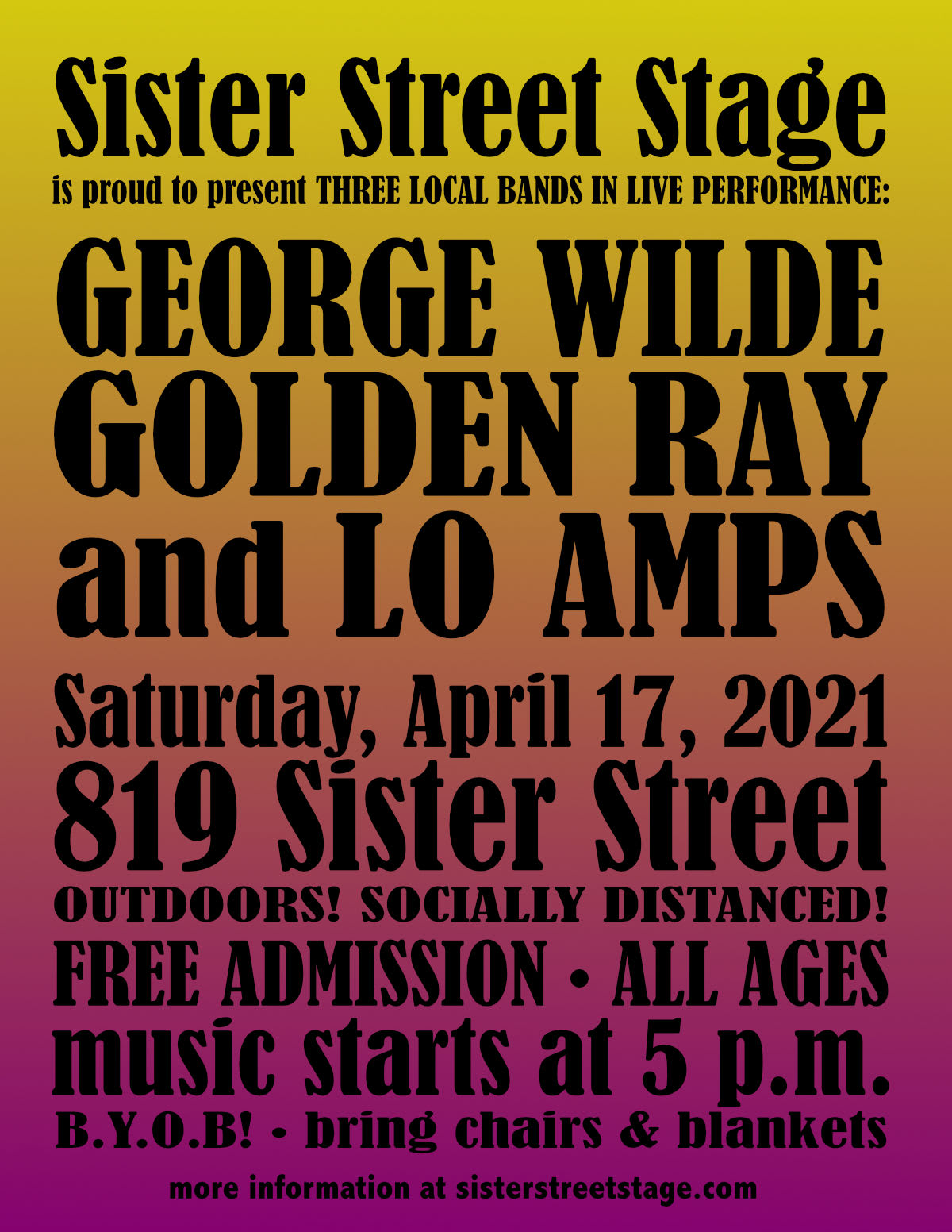 My new band Golden Ray makes its debut.