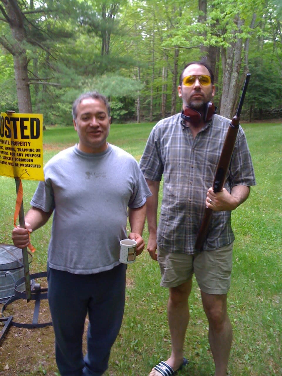 Doug and Alan, May 24, 2009.