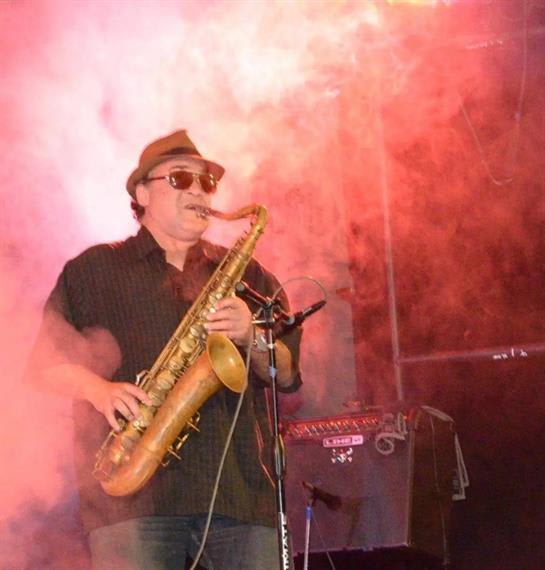 Doug DeRienzo in cloud of smoke. Taken somewhere in New Jersey, I found it on the internet while searching for Doug. Sorry, not sure who to credit.