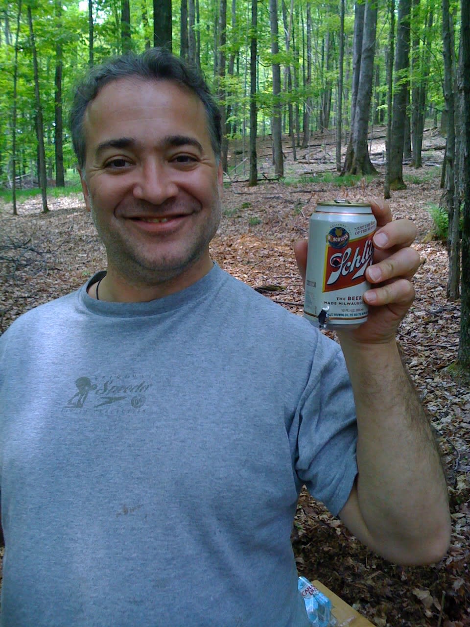 Doug shot a can, May 24, 2009.