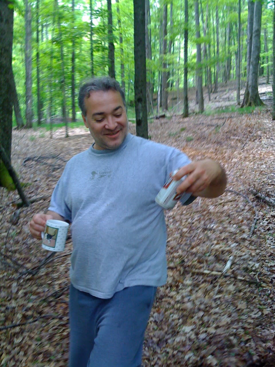 Doug shot a can, May 24, 2009.