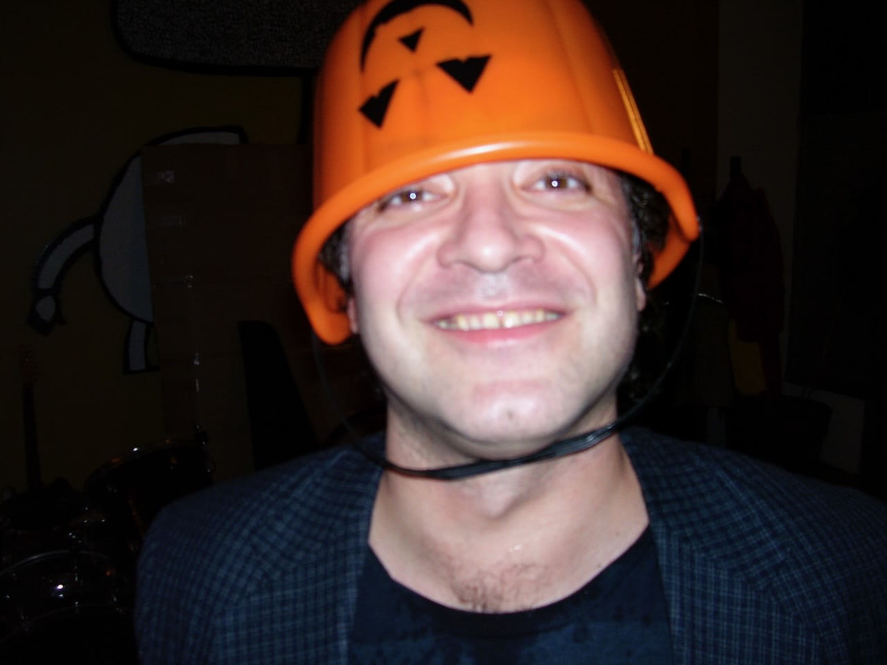Doug with bucket, November 18, 2006.