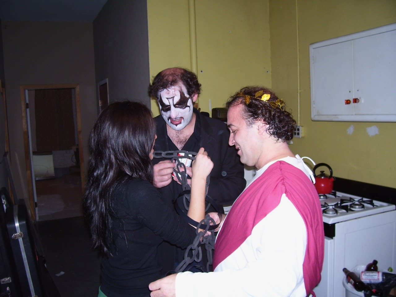 Doug with Jessica and King Diamond, October 29, 2006.