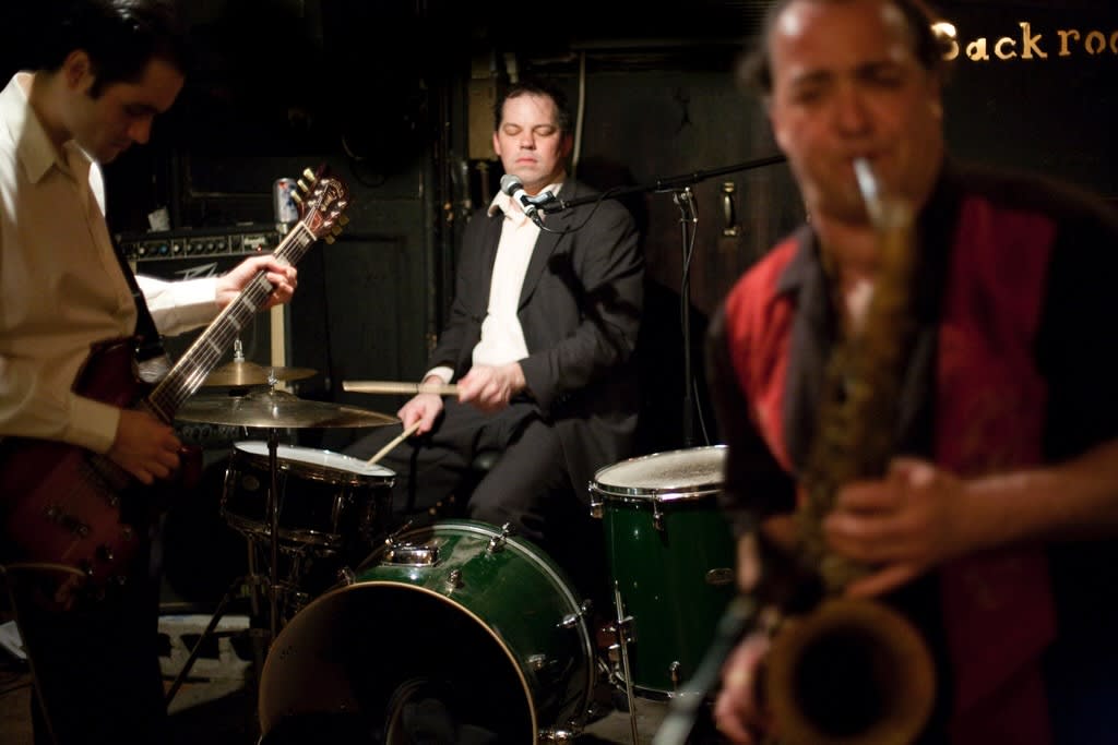 Here is Jimmy and the Wolfpack playing at Freddy's in its original Brooklyn location.