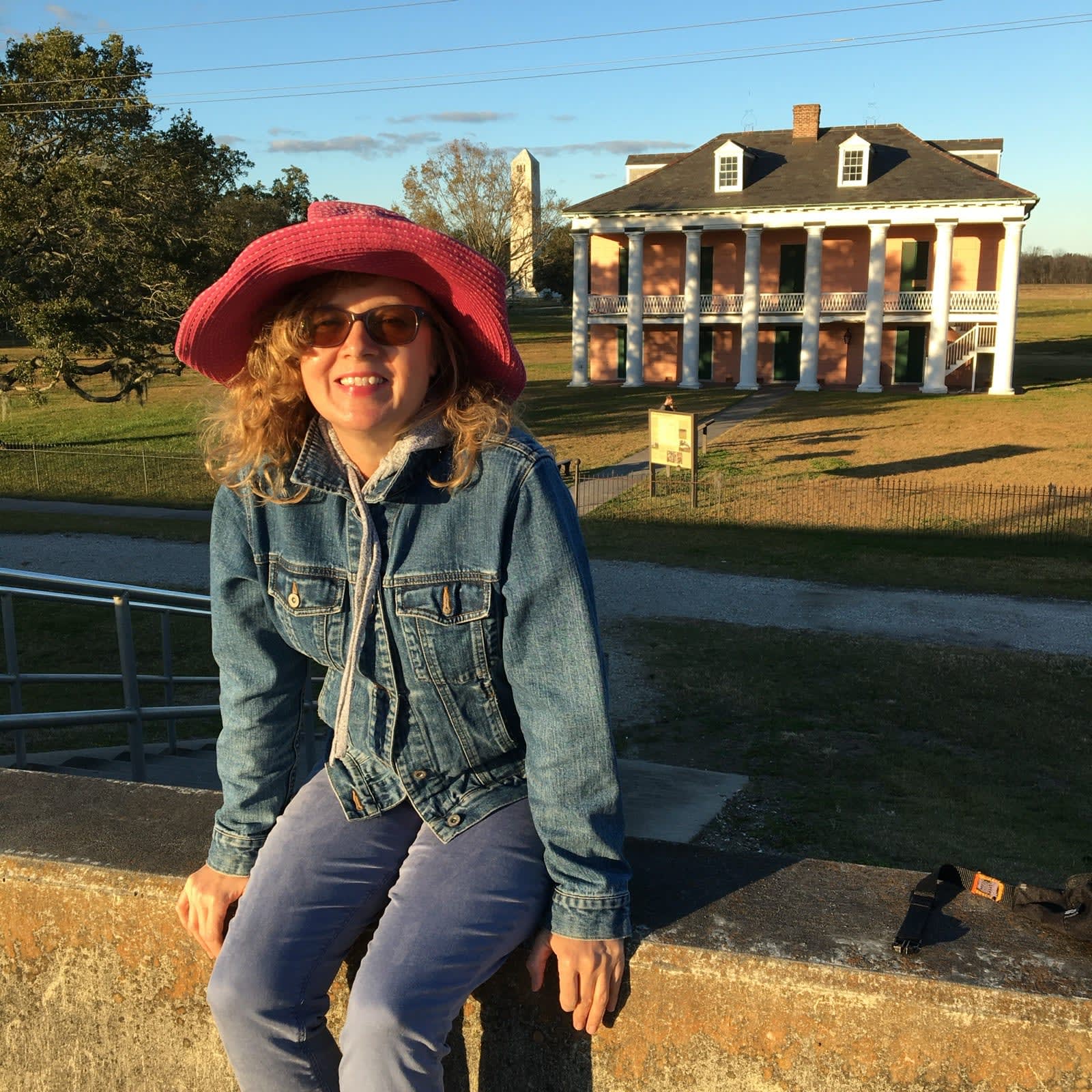 Gina and I went to the Chalmette Battlefield. Gina and I went to the Chalmette Battlefield.