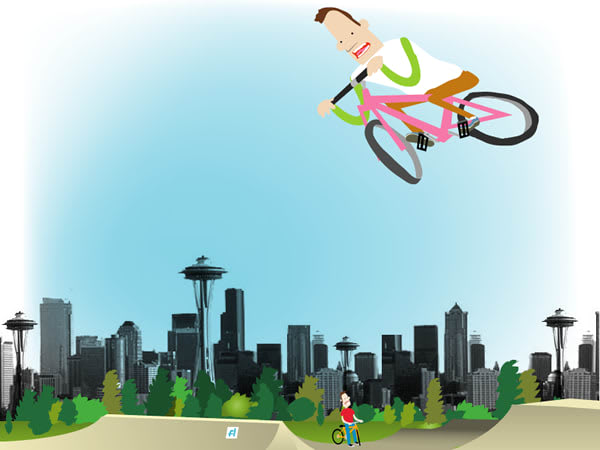 For a petition for more BMX parks in Seattle by David Rhoden