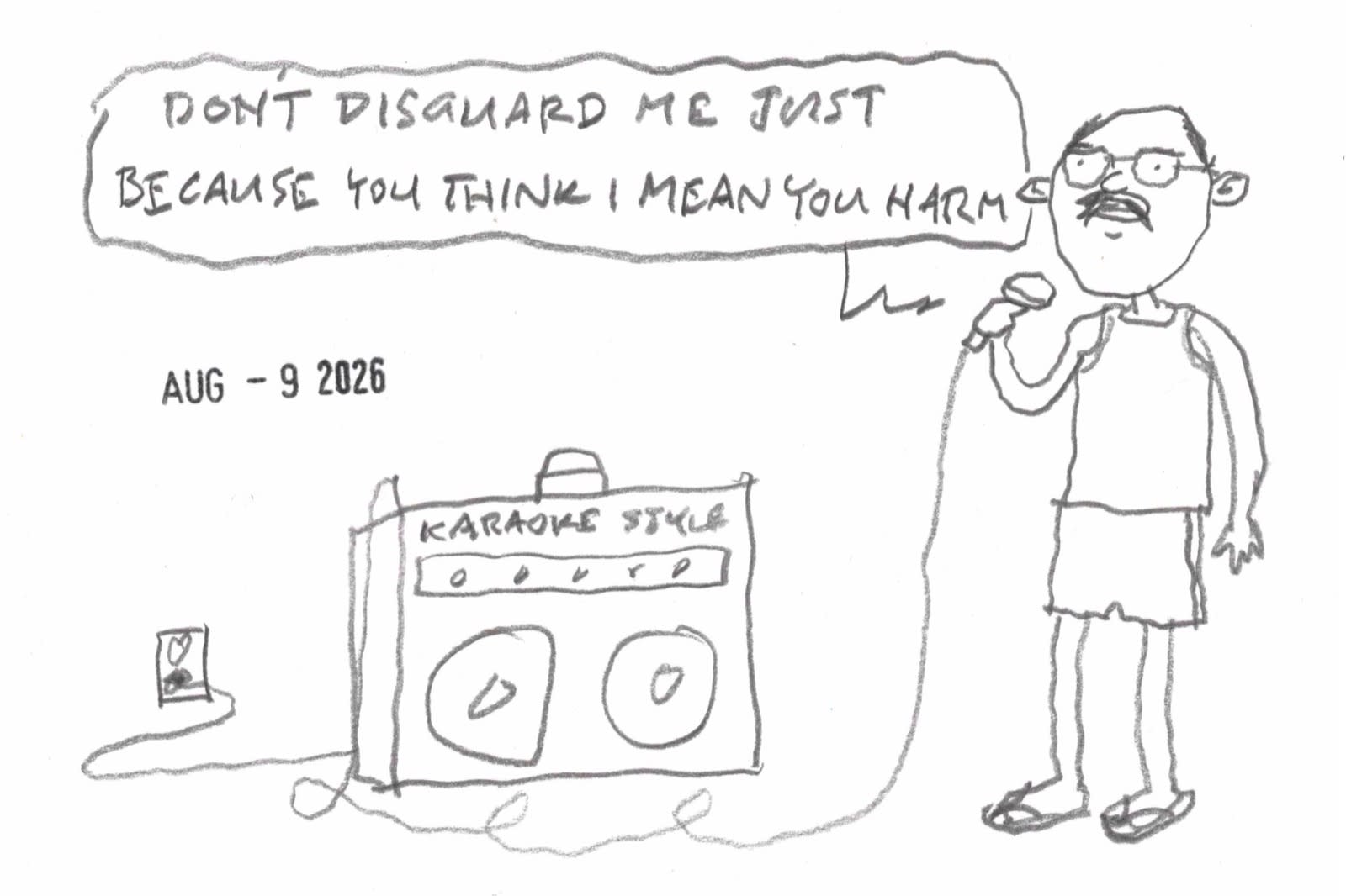 The way Elton John pronounces “discard” has always puzzled me.