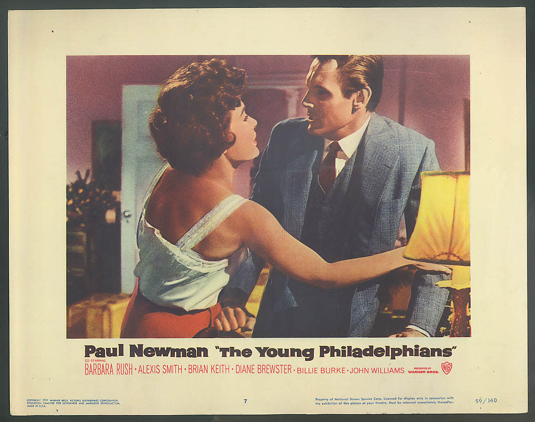 poster for The Young Philadelphians featuring Diane Brewster and Adam West