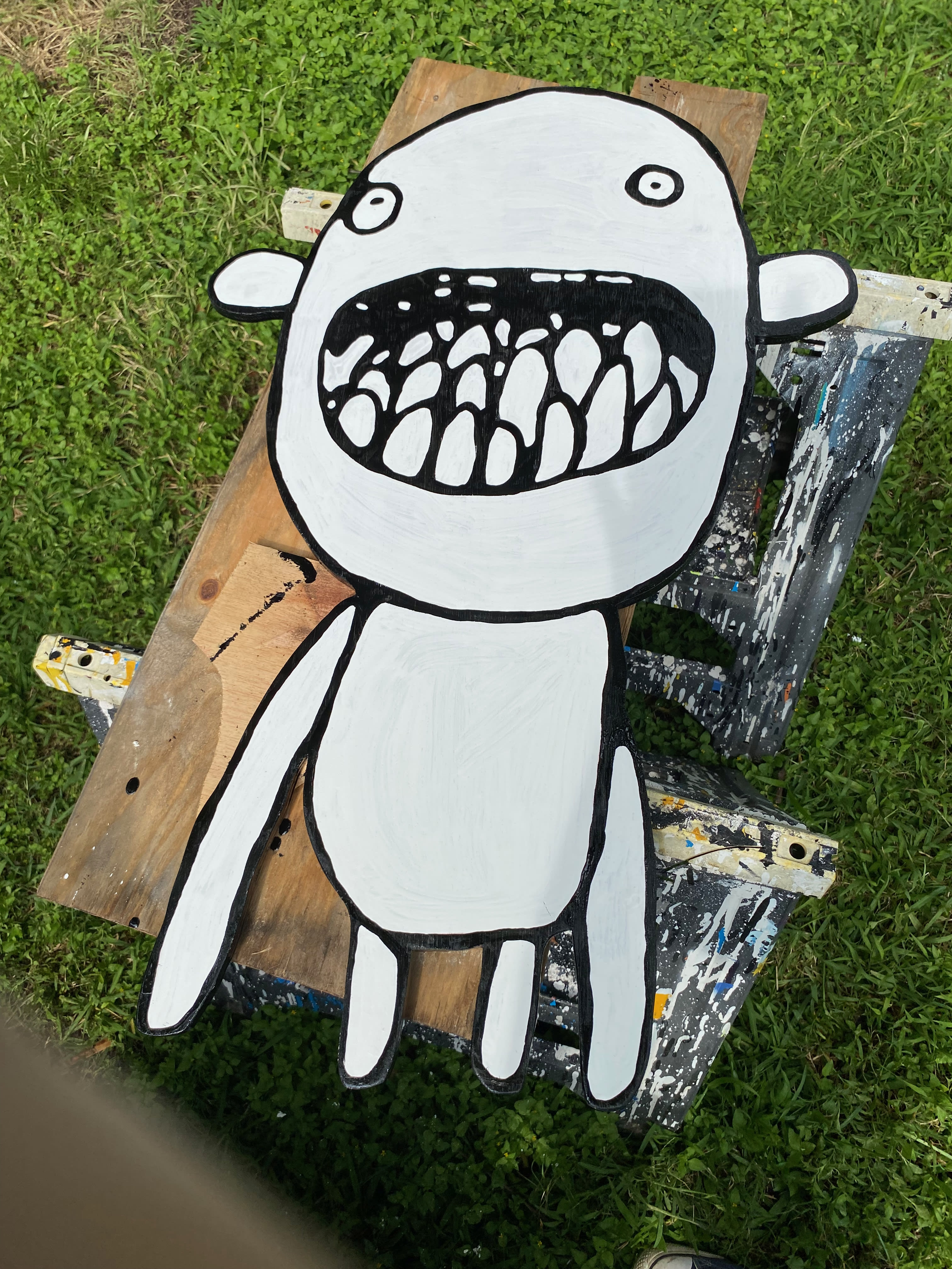 aah-guy painting by David Rhoden