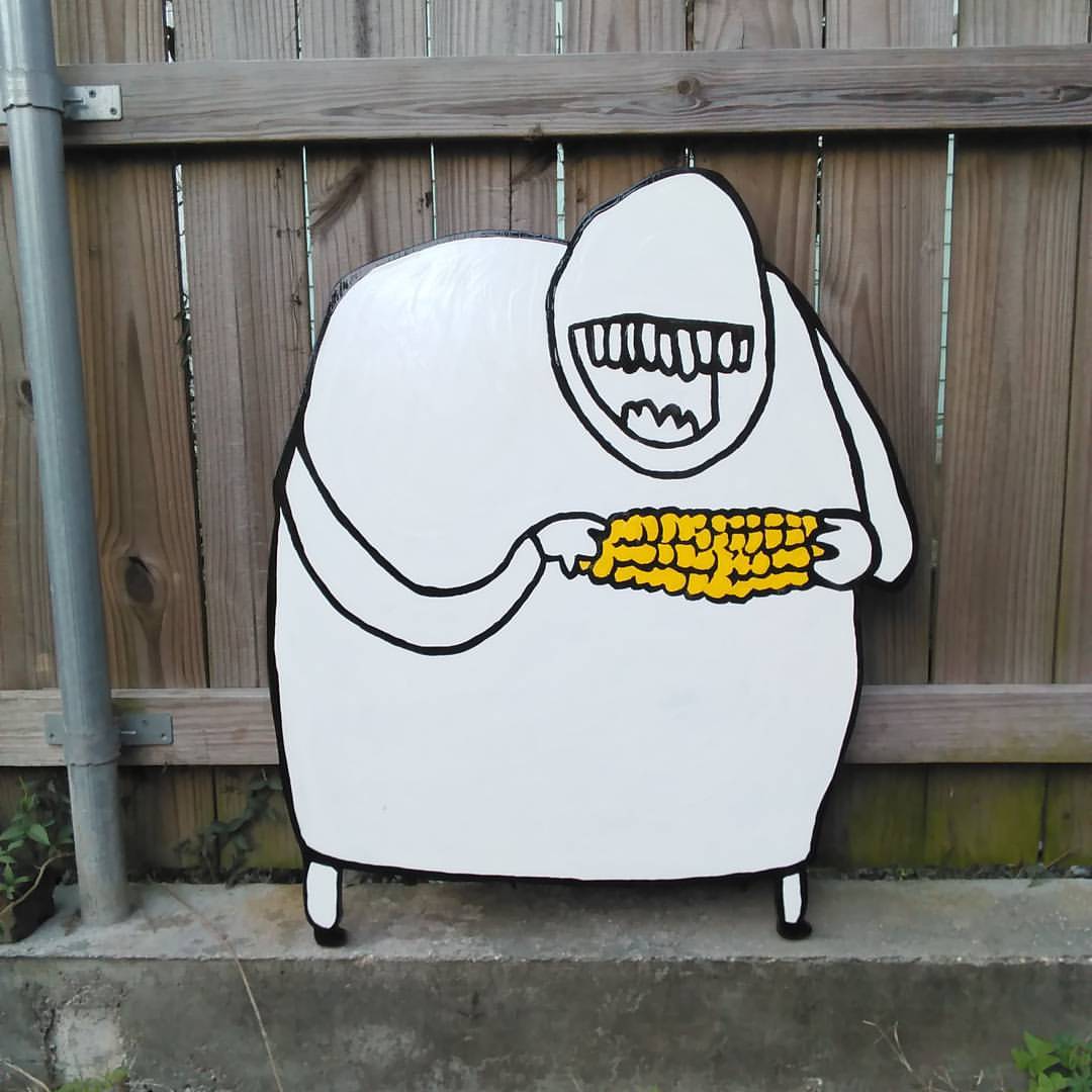 Likes Corn by David Rhoden