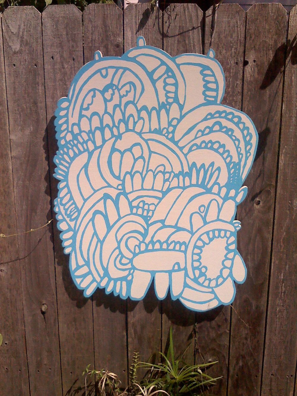 Organic Form (Blue) by David Rhoden