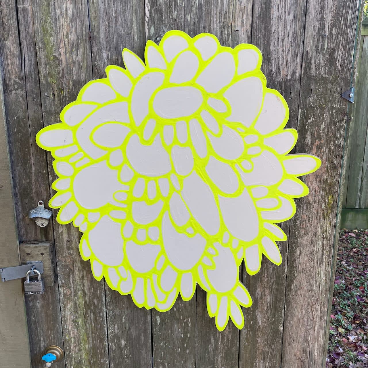 Organic Form (Fluorescent Yellow) by David Rhoden