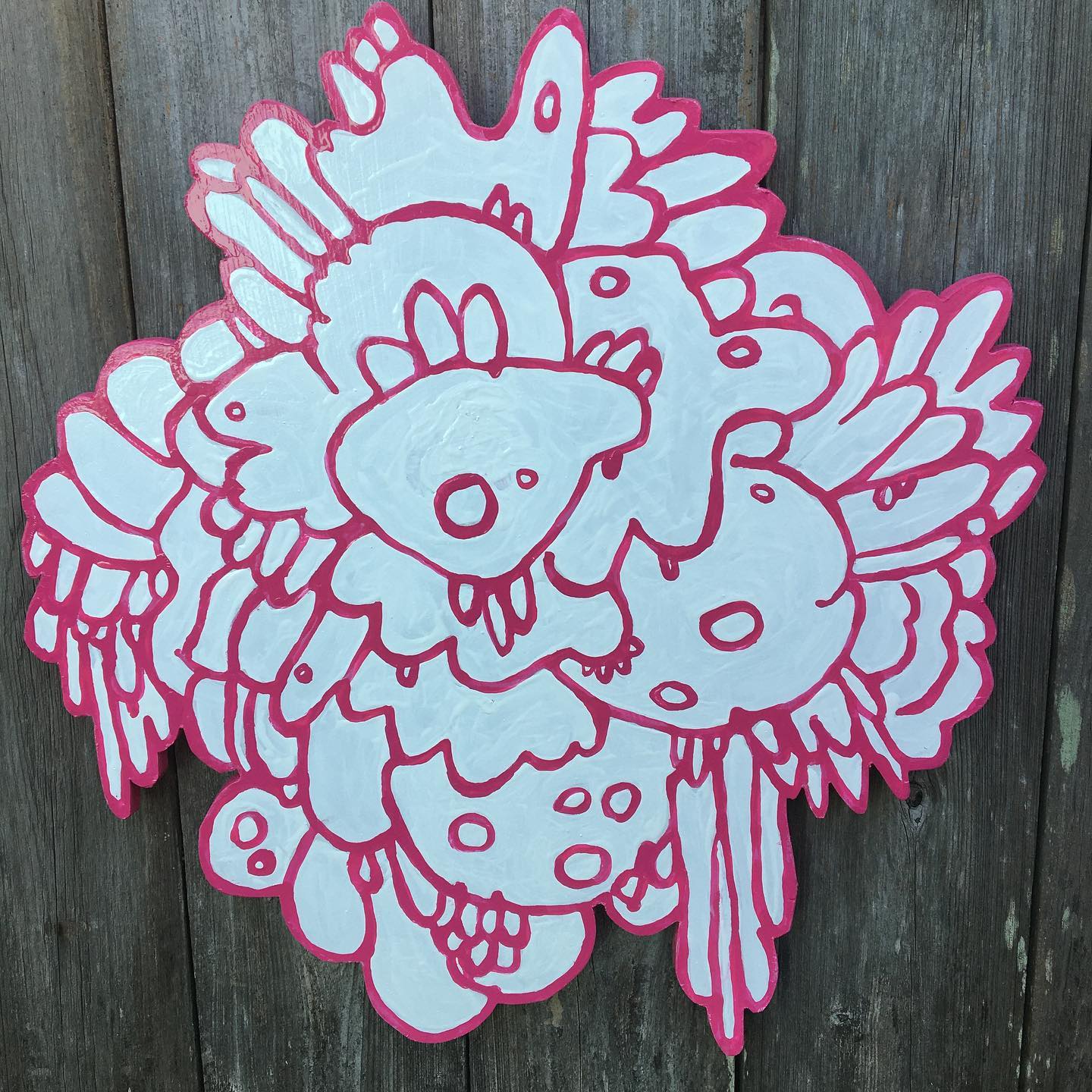 Organic Form (Magenta) by David Rhoden