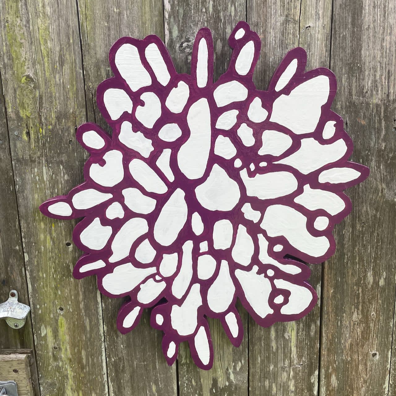 Organic Form (Small Purple) by David Rhoden