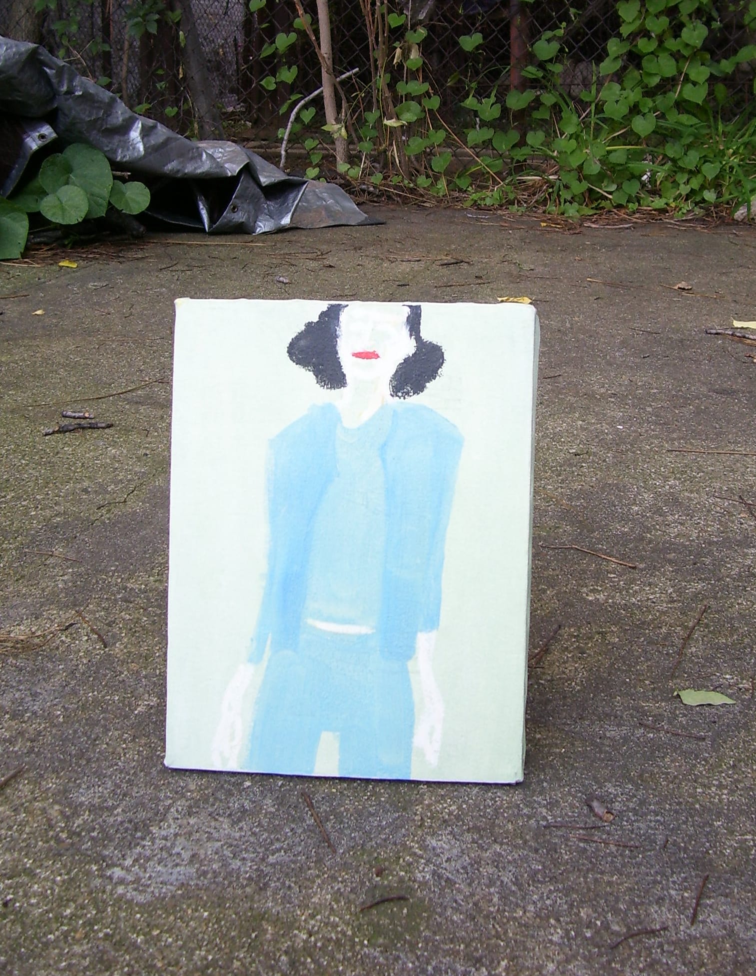Small Blue Suit by David Rhoden