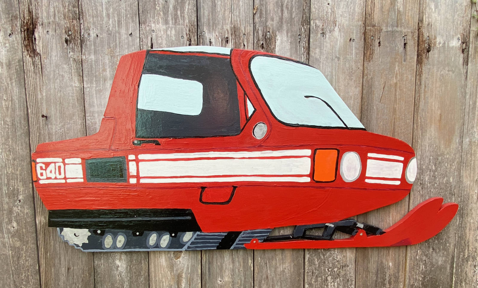 Snowmobile by David Rhoden