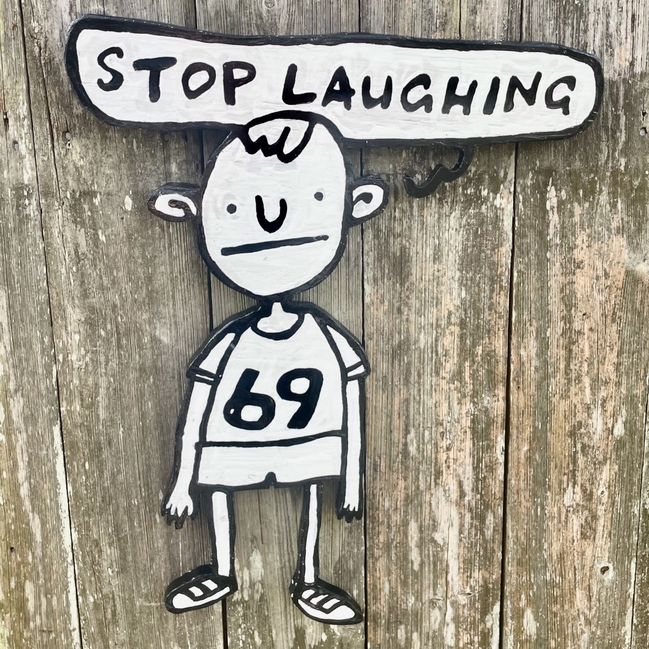 Stop Laughing painting by David Rhoden