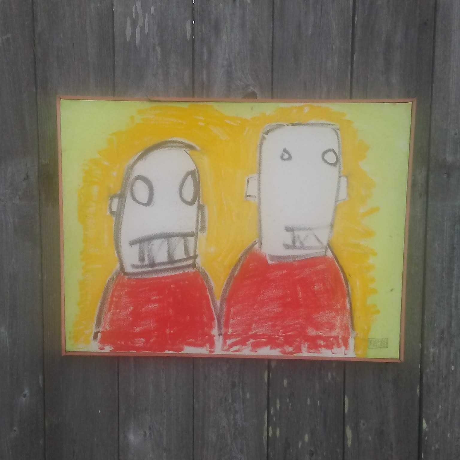 Two Human Figures by David Rhoden
