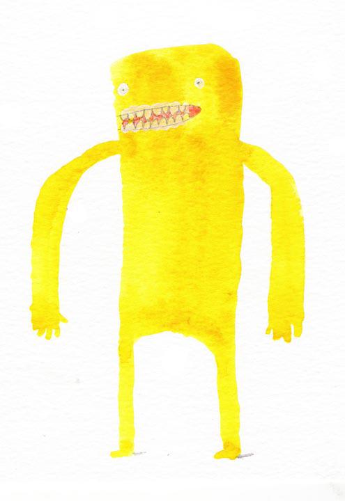 Yellow Fellow by David Rhoden