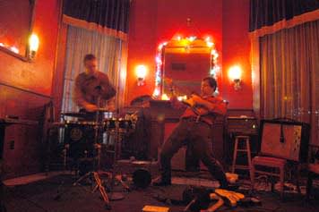 All-Night Movers (Slade Nash and Dave Rhoden) played the Circle Bar, New Orleans, January 4, 2003.