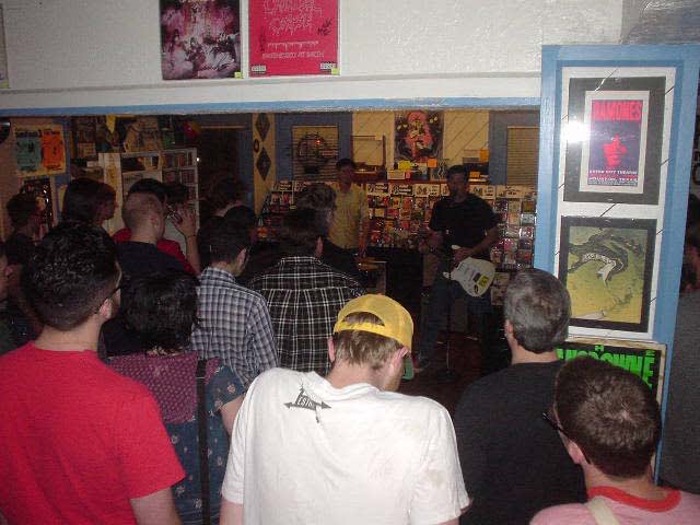 Ka-Nives and All-Night Movers at Sound Exchange, Houston, TX, April 24, 2003. Ka-Nives and All-Night Movers at Sound Exchange, Houston, TX, April 24, 2003.