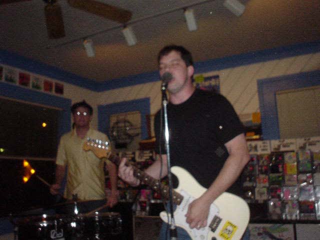Ka-Nives and All-Night Movers at Sound Exchange, Houston, TX, April 24, 2003. Ka-Nives and All-Night Movers at Sound Exchange, Houston, TX, April 24, 2003.