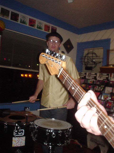 Ka-Nives and All-Night Movers at Sound Exchange, Houston, TX, April 24, 2003. Ka-Nives and All-Night Movers at Sound Exchange, Houston, TX, April 24, 2003.