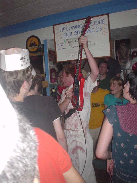 Ka-Nives and All-Night Movers at Sound Exchange, Houston, TX, April 24, 2003. Ka-Nives and All-Night Movers at Sound Exchange, Houston, TX, April 24, 2003.