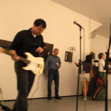 All-Night Movers played at Jonathan Ferrara Gallery on Carondelet Street, October 9, 2002. All-Night Movers played at Jonathan Ferrara Gallery on Carondelet Street, October 9, 2002.