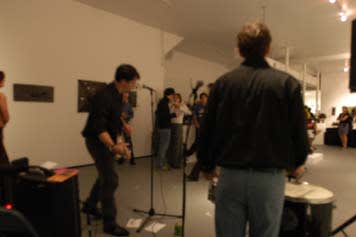 All-Night Movers played at Jonathan Ferrara Gallery on Carondelet Street, October 9, 2002. All-Night Movers played at Jonathan Ferrara Gallery on Carondelet Street, October 9, 2002.
