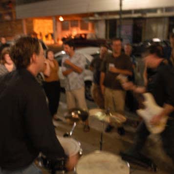 All-Night Movers played at Jonathan Ferrara Gallery on Carondelet Street, October 9, 2002. All-Night Movers played at Jonathan Ferrara Gallery on Carondelet Street, October 9, 2002.