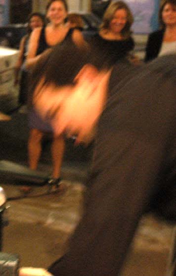 All-Night Movers played at Jonathan Ferrara Gallery on Carondelet Street, October 9, 2002. All-Night Movers played at Jonathan Ferrara Gallery on Carondelet Street, October 9, 2002.