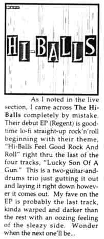 Hi-Balls review from Teen Scene