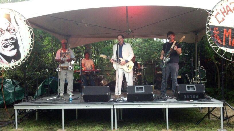 The Stacks on stage at Chaz Fest with Washboard Chaz, May 1, 2013 The Stacks on stage at Chaz Fest with Washboard Chaz, May 1, 2013