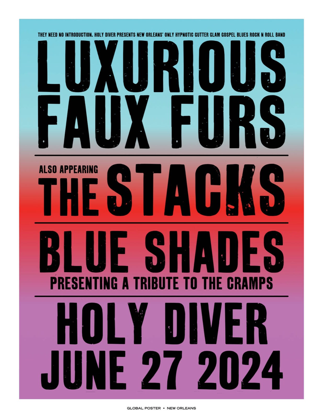 The Stacks New Orleans: Holy Diver, June 27 2024 The Stacks New Orleans: Holy Diver, June 27 2024