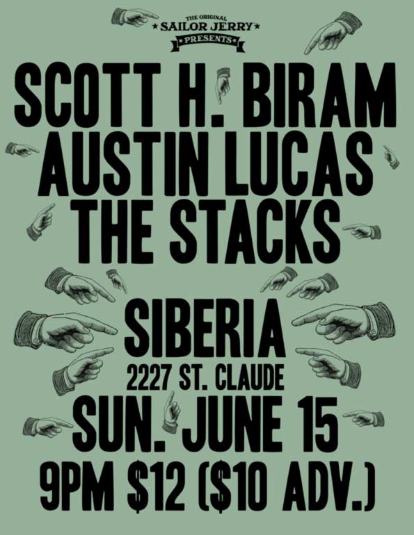 Stacks played at Siberia with Scott H. Biram.