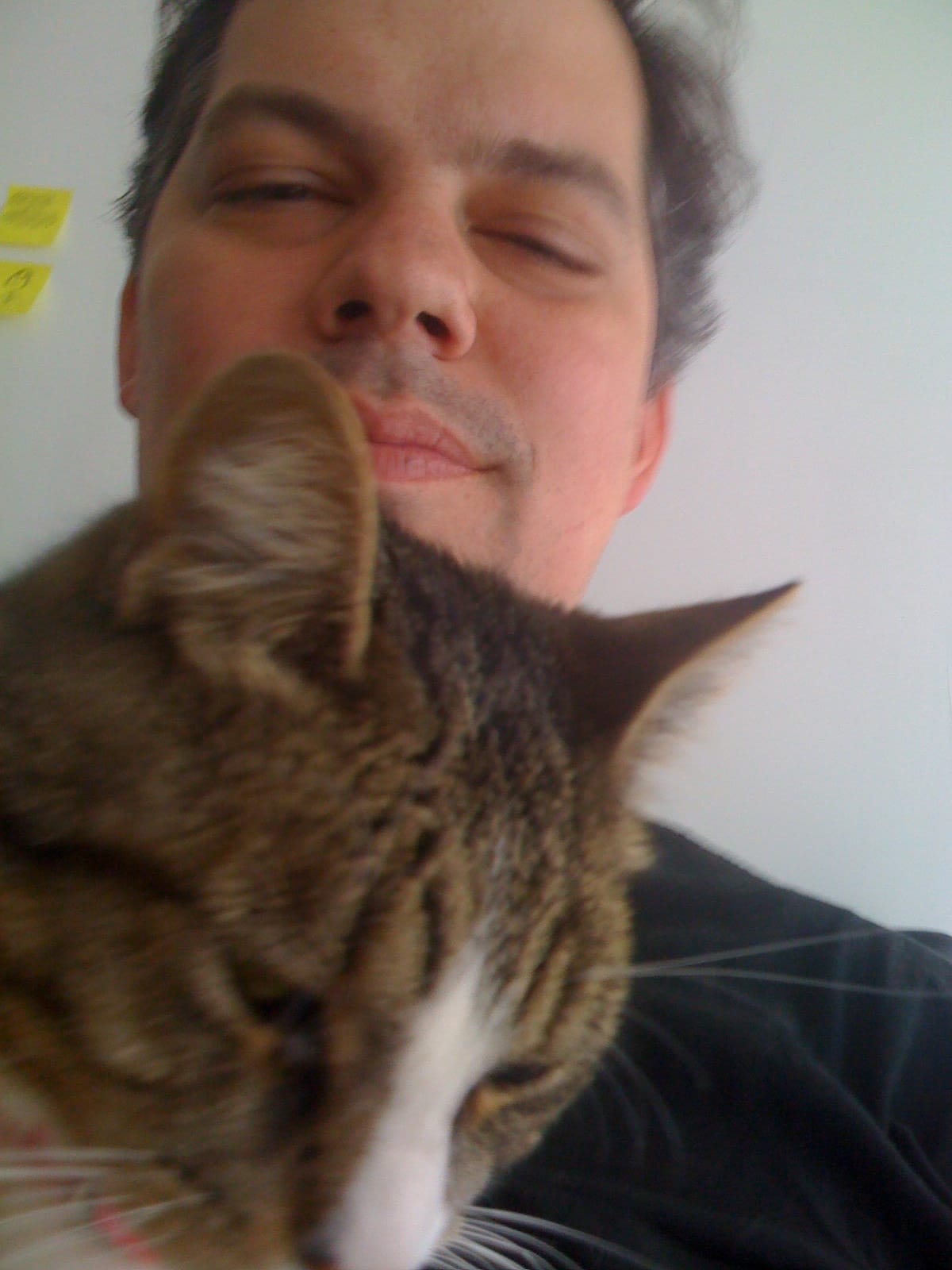 Sally spent the day with me at the office.