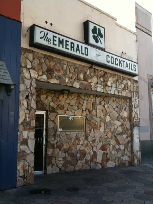 the Emerald Bar's exterior the Emerald Bar's exterior
