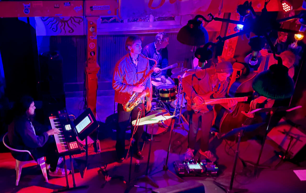 I went to see three jazz groups at Saturn Bar and I didn’t even hate it.