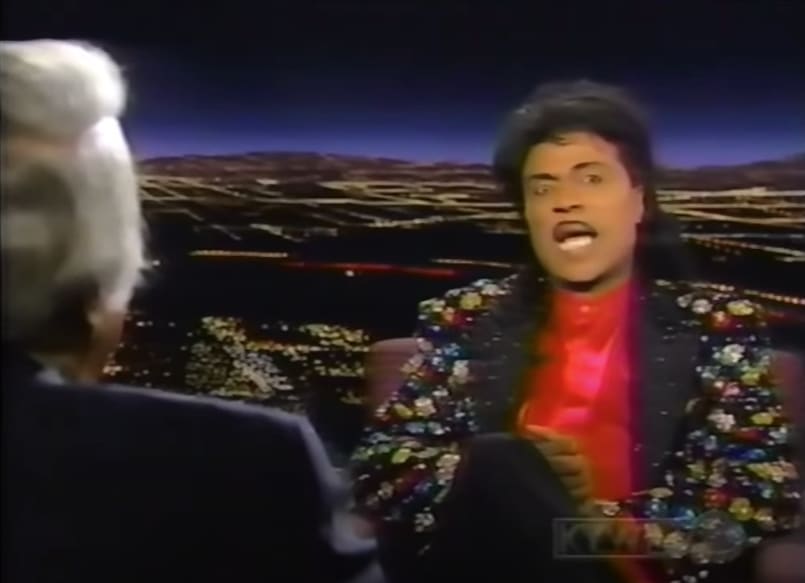 Little Richard on Tom Snyder (1997)