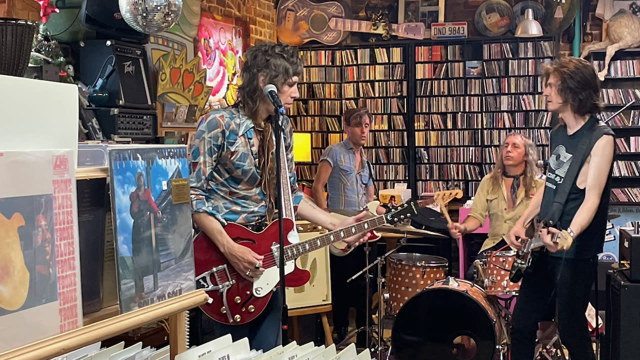 Saw Josh Lee Hooker’s Nite Nurse play a great show at Euclid Records.