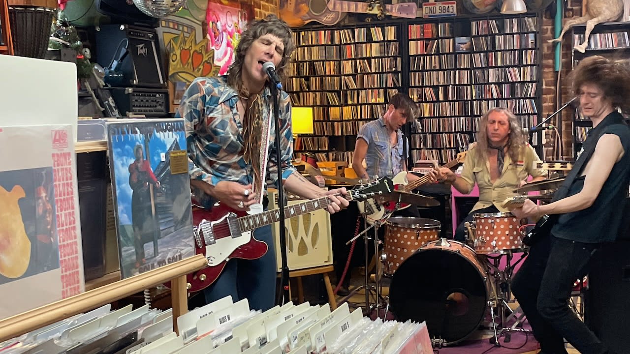 Josh Lee Hooker's Nite Nurse play a great show at Euclid Records.