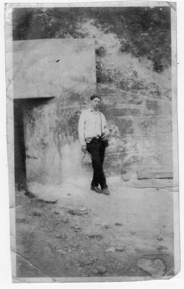 My grandfather Percy Reeves, in about 1927 or 1928. My grandfather Percy Reeves, in about 1927 or 1928.